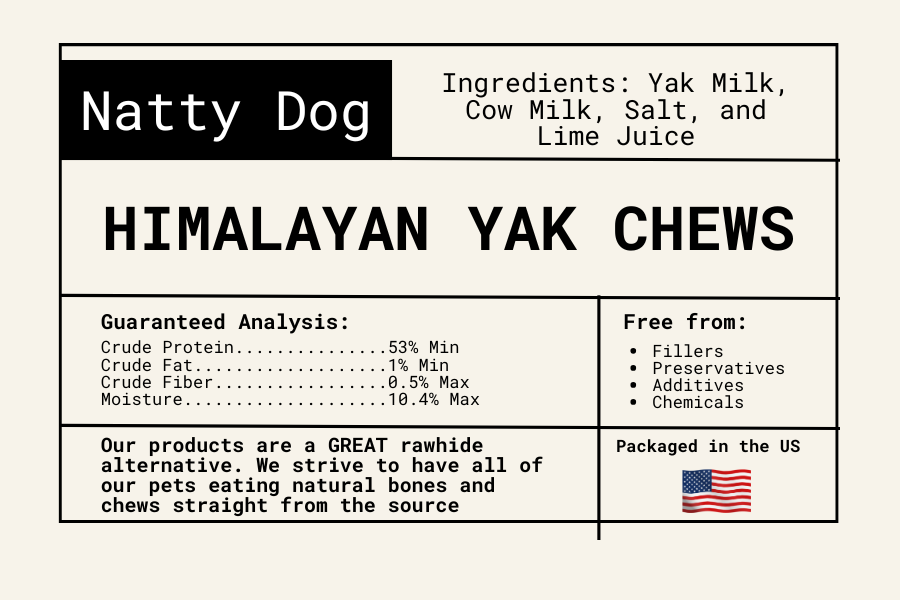 Medium Himalayan Yak Chews