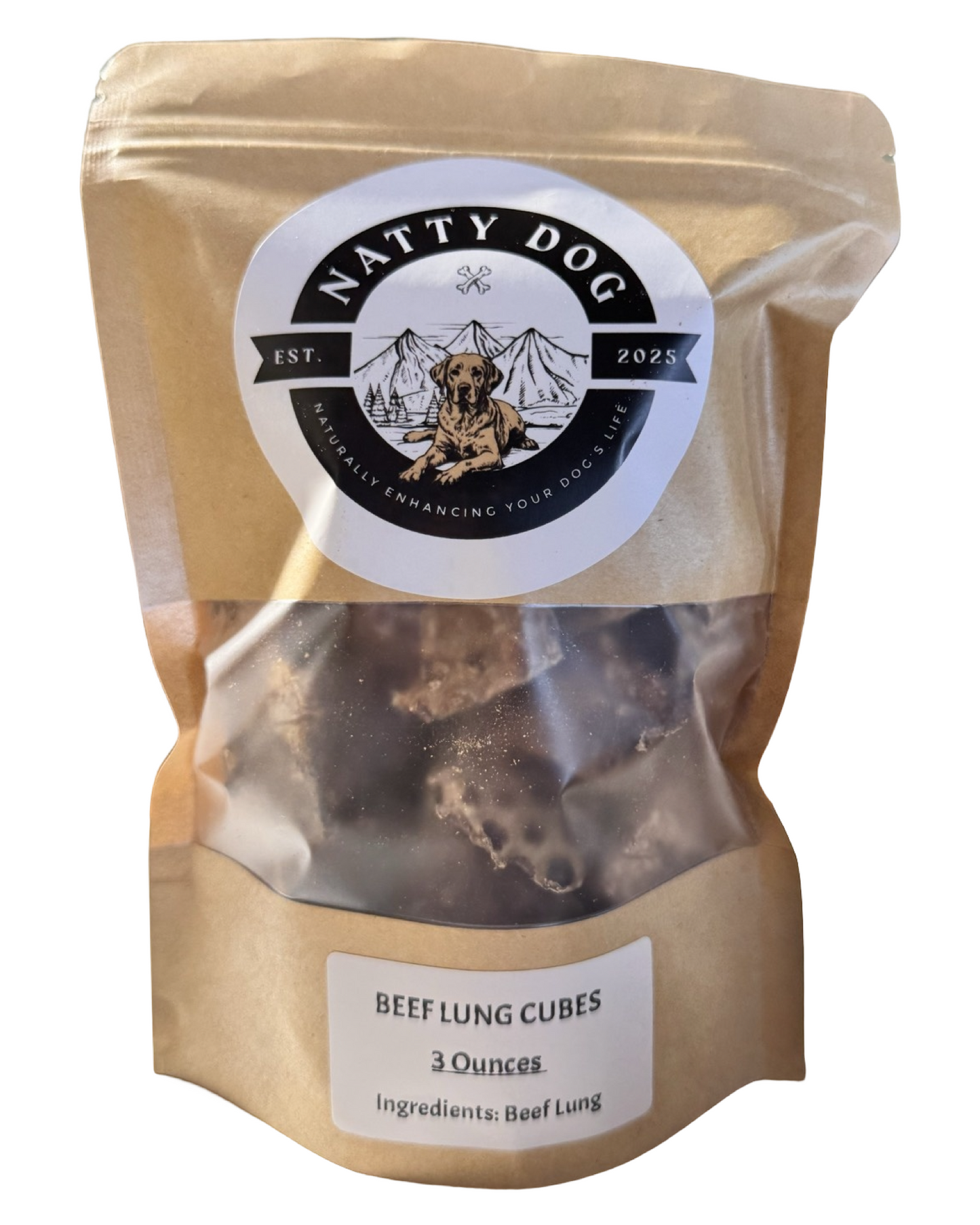 Beef Lung Cubes